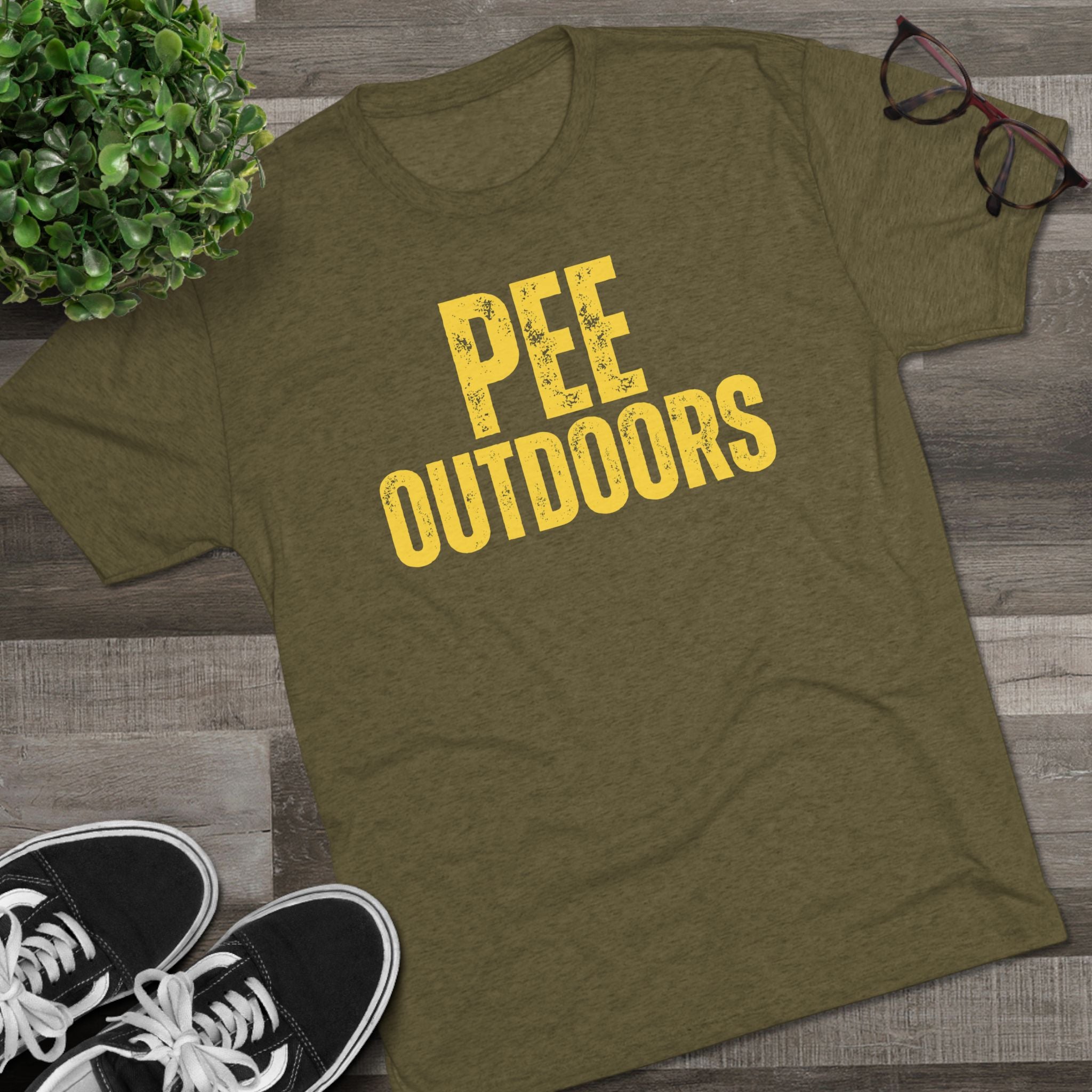 Pee Outdoors