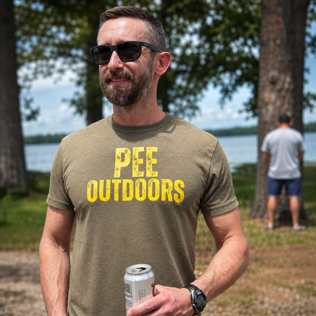 Pee Outdoors
